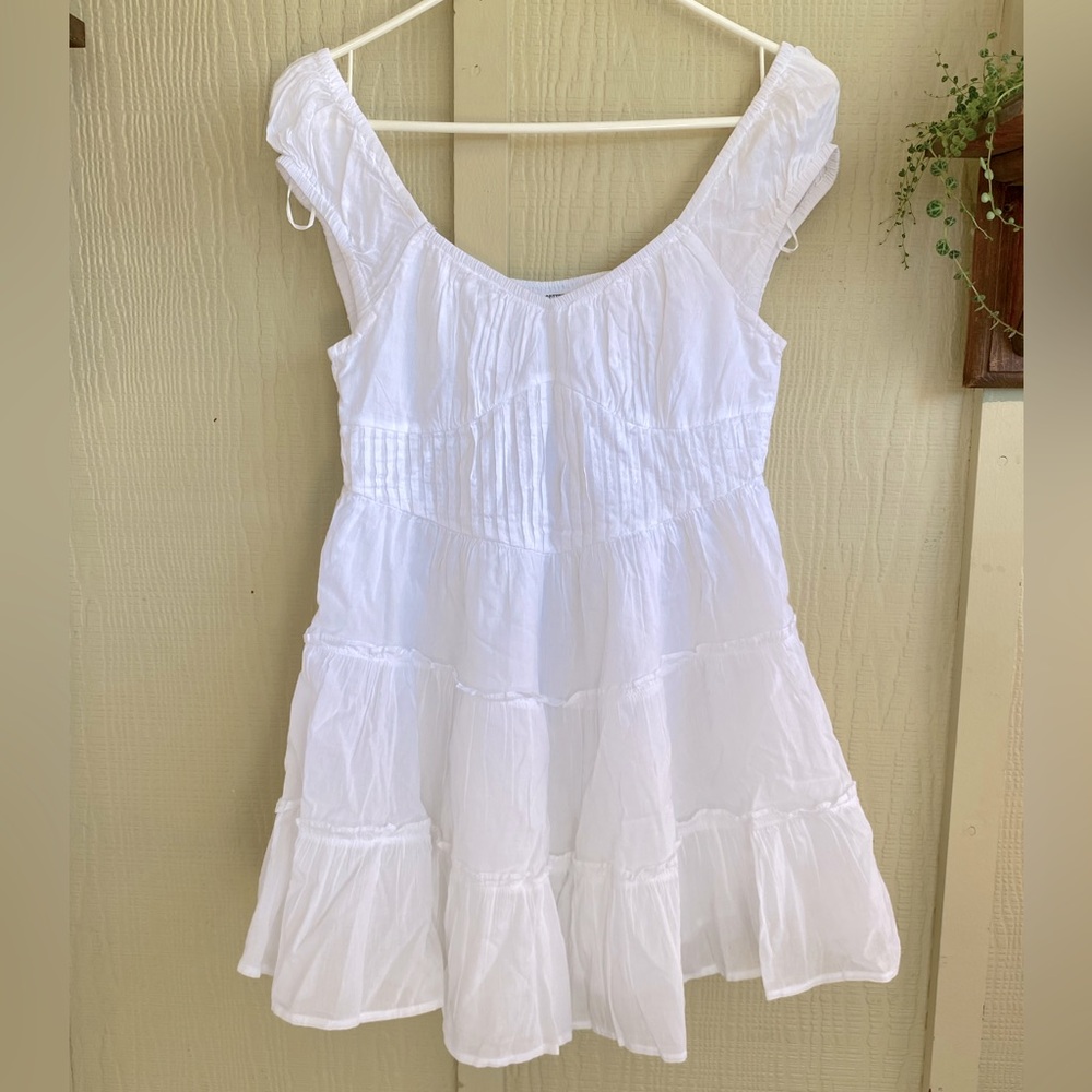 Cotton On White Corset Mini Dress